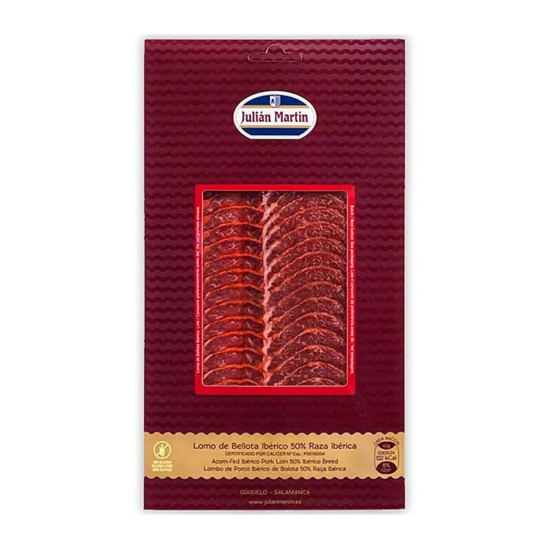 12 unités ibérique nourri au gland 50 % race ibérique - 12 paquets de 100 grammes chacun